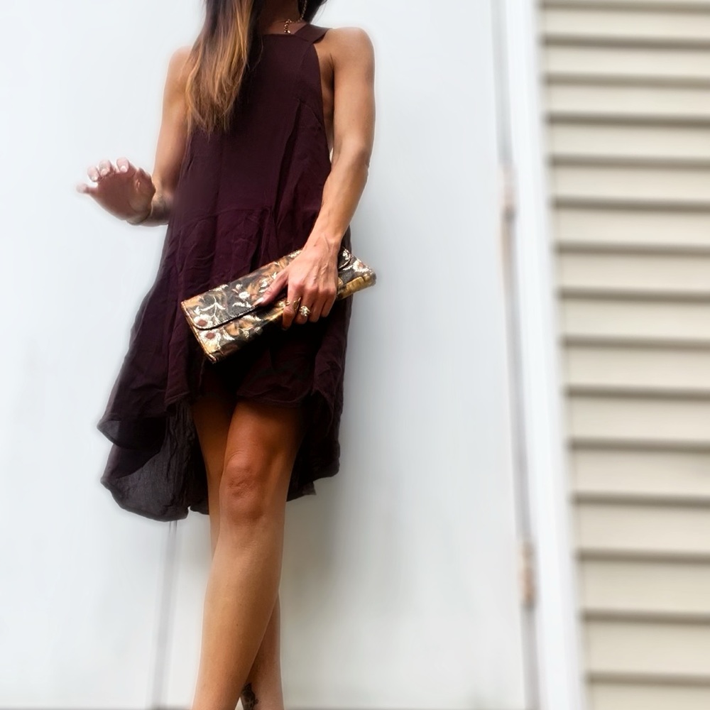 Free People Open Back Tunic